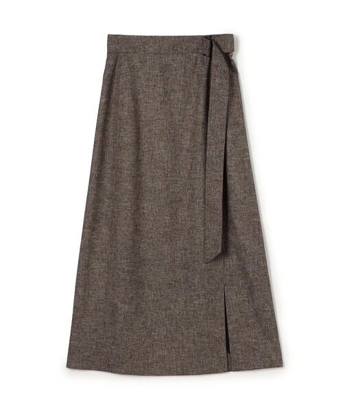 MACPHEE スカート　34 MACPHEE（マカフィー） フレアスカート 34 ネイビー レディース