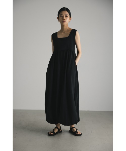 「STYLEMIXER」 ノースリーブワンピース MEDIUM ブラック レディース_画像3