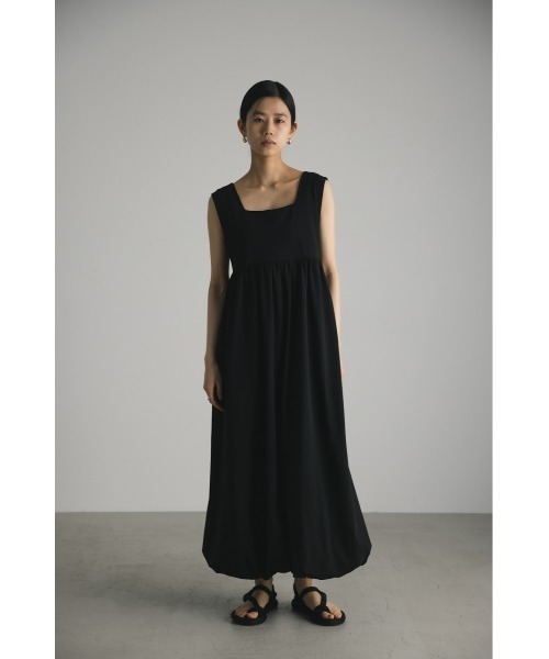 「STYLEMIXER」 ノースリーブワンピース MEDIUM ブラック レディース_画像4