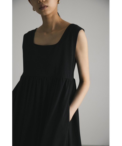 「STYLEMIXER」 ノースリーブワンピース MEDIUM ブラック レディース_画像5