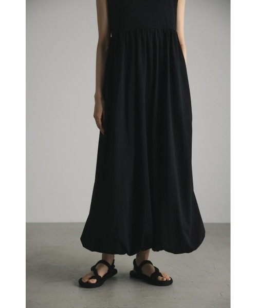 「STYLEMIXER」 ノースリーブワンピース MEDIUM ブラック レディース_画像6