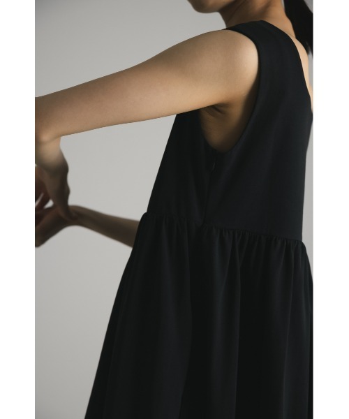 「STYLEMIXER」 ノースリーブワンピース MEDIUM ブラック レディース_画像9