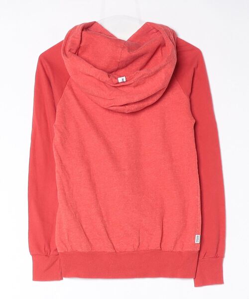 「FRANKLIN & MARSHALL」 プルオーバーパーカー X-SMALL レッド レディース_画像2