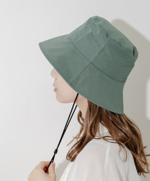 「SMELLY」 ハット - アイボリー レディース_画像4