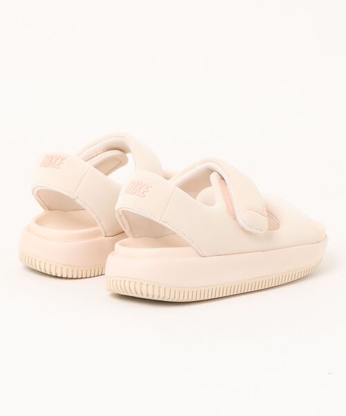 NIKE（ナイキ） フラットサンダル 24 ピンクベージュ レディース