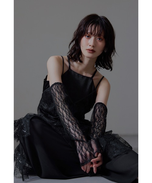 niana（ニアナ） パンツドレス スパークルレースレディドレス 3点