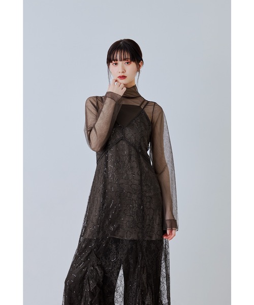 niana（ニアナ） パンツドレス スパークルレースレディドレス 3点
