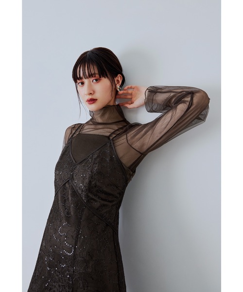 niana（ニアナ） パンツドレス スパークルレースレディドレス 3点