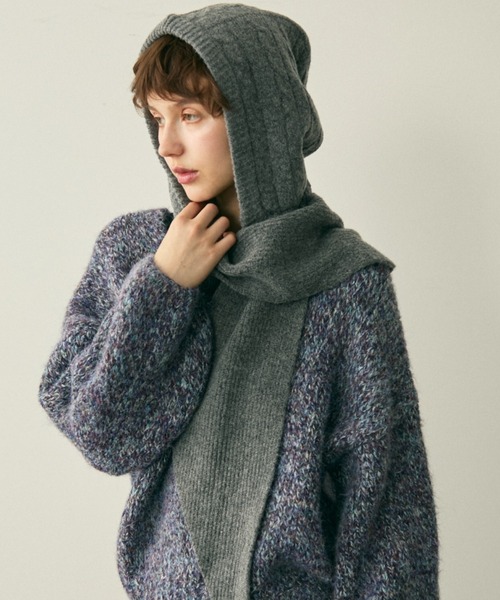 full/fill. マフラー ストール cable muffler knit cap /ケーブル