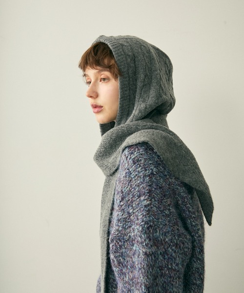 full/fill. マフラー ストール cable muffler knit cap /ケーブル