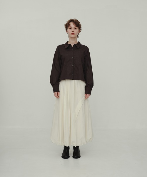 CITY TOKYO ブラウス シャツ Balloon Sleeve Shirt/バルーンスリーブ