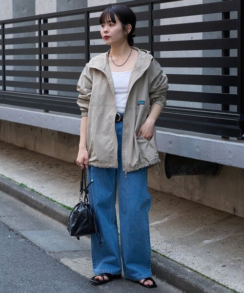 「Franklin Climbing」 マウンテンパーカー X-LARGE グレー レディース_画像9