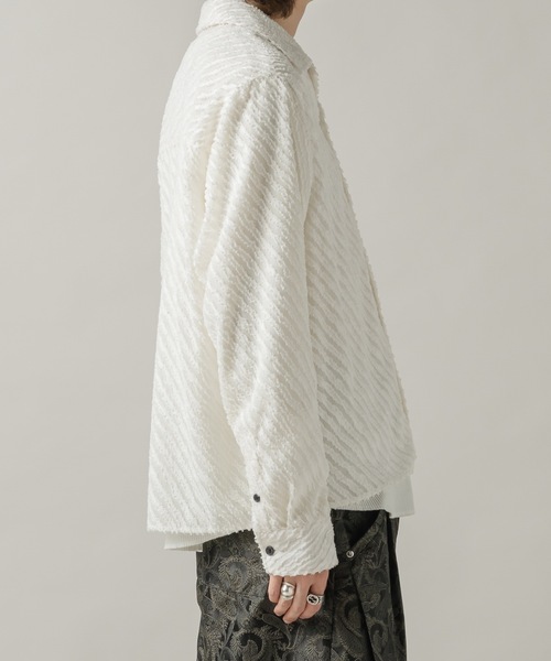 Casper John（キャスパージョン） シャツ Slash fringe shirts