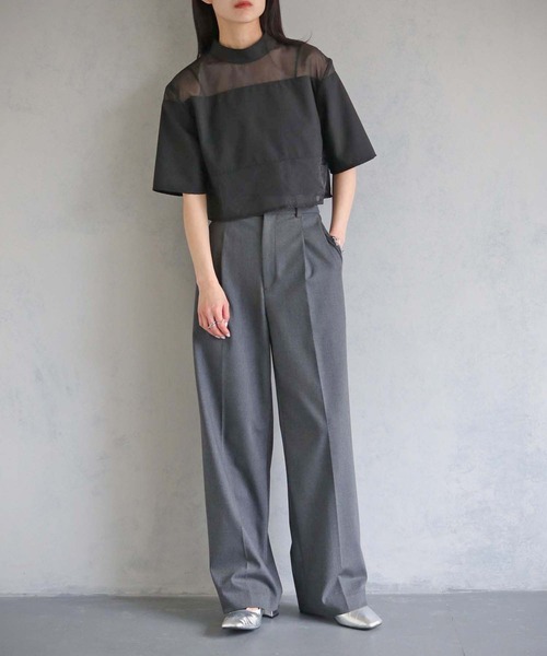 「cheriella」 半袖ブラウス M アイボリー レディース_画像4