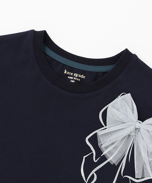 「kate spade new york kids」 「KIDS」半袖Tシャツ 140cm オフホワイト キッズ_画像3