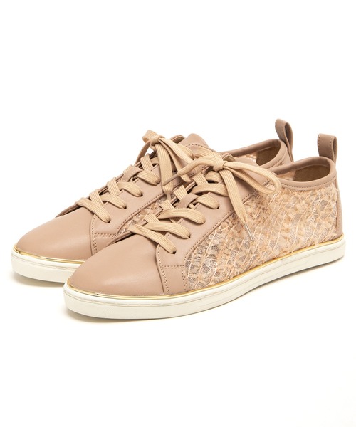 「JELLY BEANS」 ローカットスニーカー 24 ライトピンク レディース_画像6