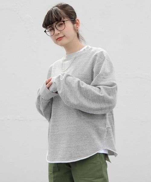 「THE SHINZONE」 スウェットカットソー FREE グレー レディース_画像5