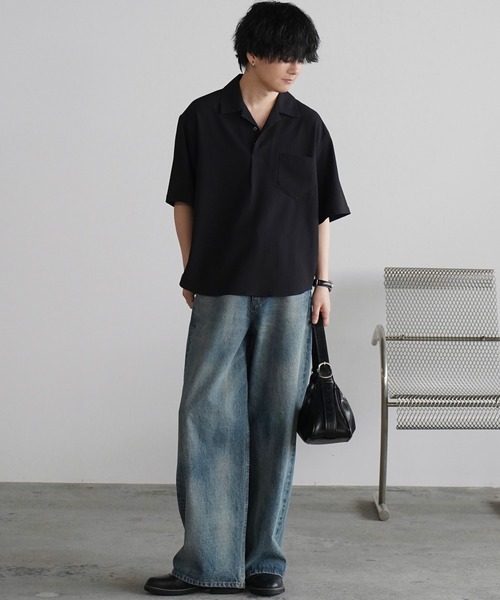 WYM LIDNM ショルダーバッグ EMBOSSED SOFT GLOW SHOULDER BAG メンズ 