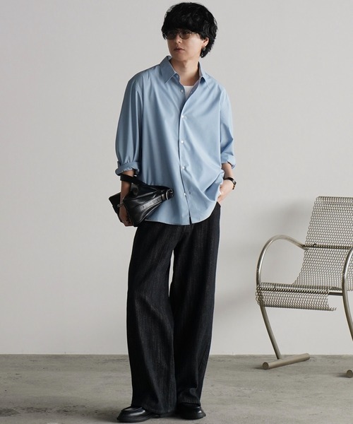 WYM LIDNM ショルダーバッグ EMBOSSED SOFT GLOW SHOULDER BAG メンズ 