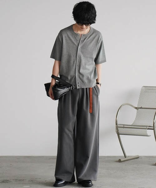 WYM LIDNM ショルダーバッグ EMBOSSED SOFT GLOW SHOULDER BAG メンズ 
