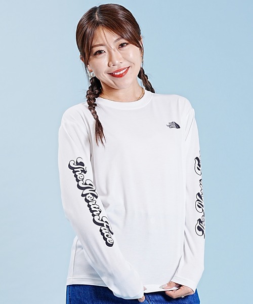 THE NORTH FACE（ザ ノースフェイス） 長袖カットソー M ホワイト