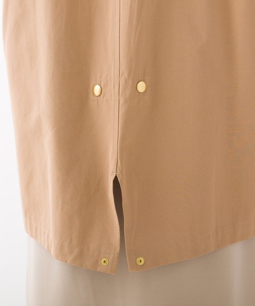 「OMNES」 ノーカラーコート FREE ベージュ レディース_画像5