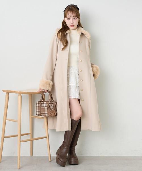 one after another NICE CLAUP ステンカラーコート コート 「サイズ