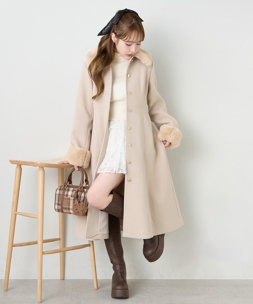 one after another NICE CLAUP ステンカラーコート コート 「サイズ