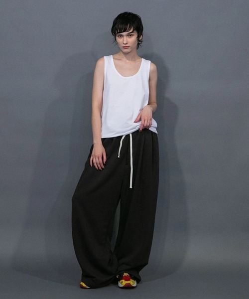 「my beautiful landlet」 スウェットパンツ 1 ネイビー メンズ_画像4