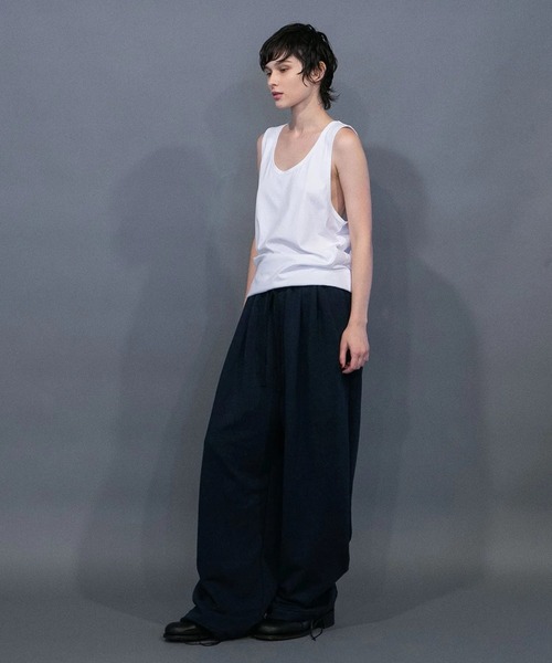 「my beautiful landlet」 スウェットパンツ 1 ネイビー メンズ_画像9