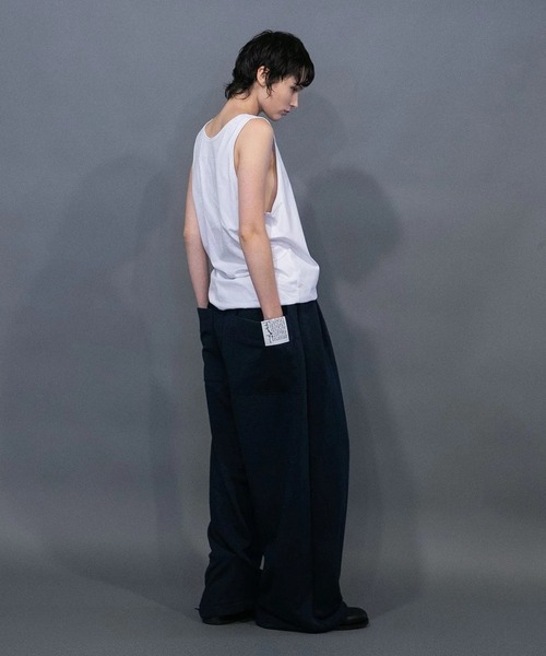 「my beautiful landlet」 スウェットパンツ 1 ネイビー メンズ_画像10