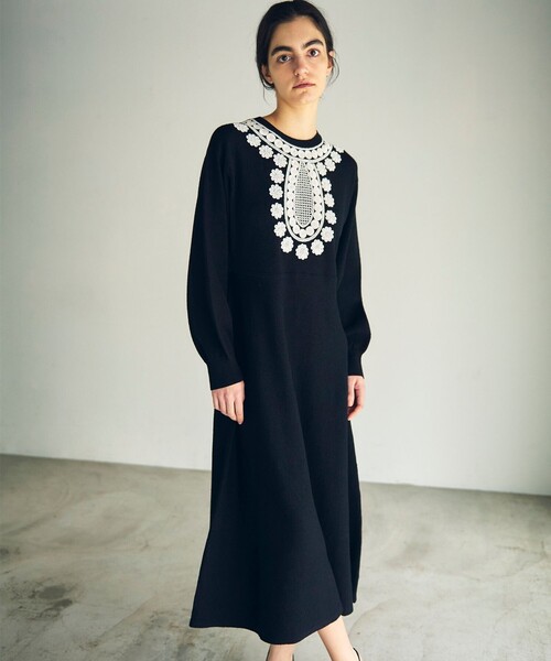 GRACE CONTINENTAL（グレースコンチネンタル） ニットワンピース 36