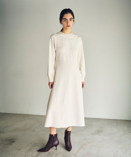 GRACE CONTINENTAL（グレースコンチネンタル） ニットワンピース 36