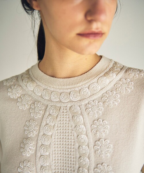 GRACE CONTINENTAL ケーブルニット ロングワンピース 36 GRACE CONTINENTAL ケーブルニット ロングワンピース 36 未使用