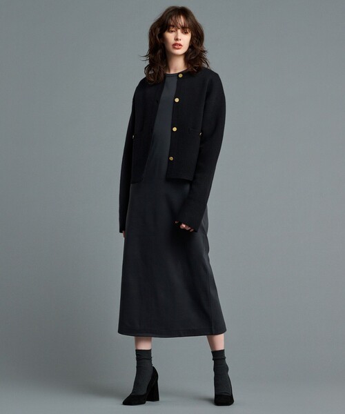 「uncrave」 ノーカラージャケット 1 ホワイト レディース_画像6