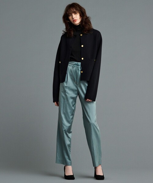 「uncrave」 ノーカラージャケット 1 ホワイト レディース_画像8