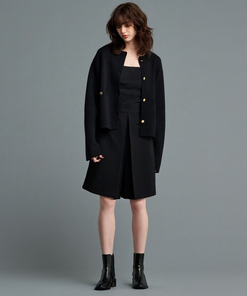 「uncrave」 ノーカラージャケット 1 ホワイト レディース_画像9