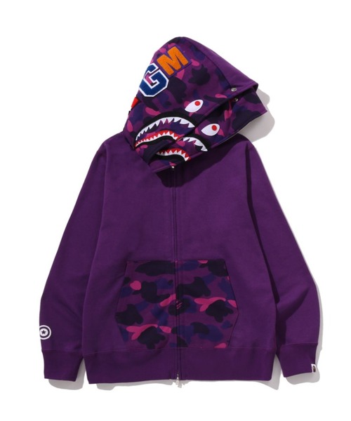 A BATHING APE(アベイシングエイプ) パーカー COLOR CAMO SHARK FULL A BATHING APE(アベイシングエイプ) パーカー COLOR CAMO SHARK FULL