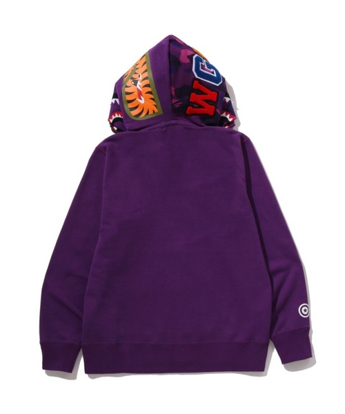 A BATHING APE（アベイシングエイプ） パーカー COLOR CAMO SHARK FULL