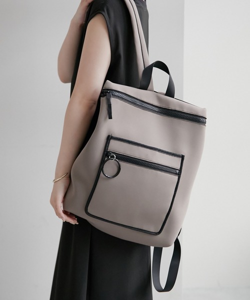 「PAPILLONNER」 リュック FREE グレー レディース_画像5