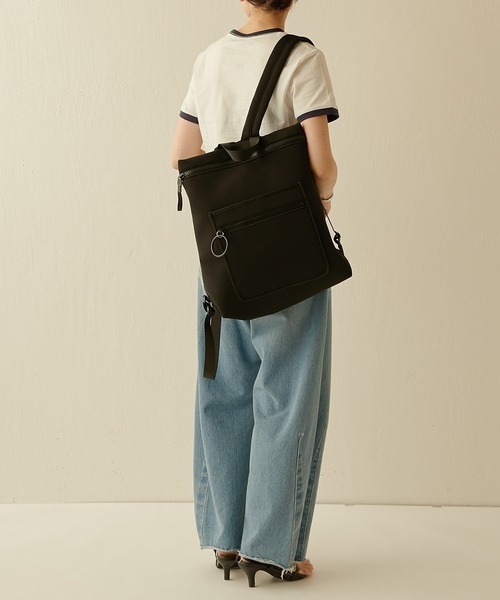 「PAPILLONNER」 リュック FREE グレー レディース_画像9