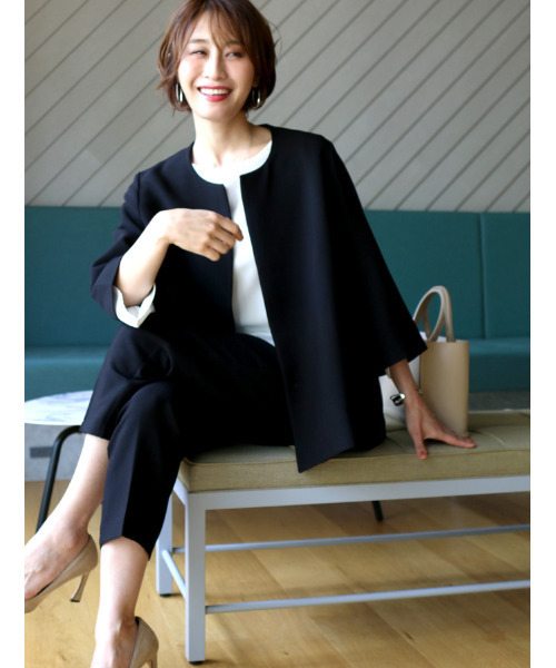 「Ehre style」 セットアップ S ベージュ レディース_画像4