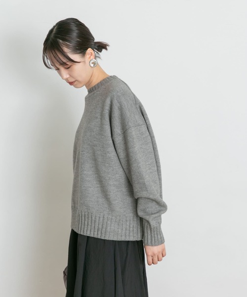 「UR Lab.」 長袖ニット FREE ピンク レディース_画像2