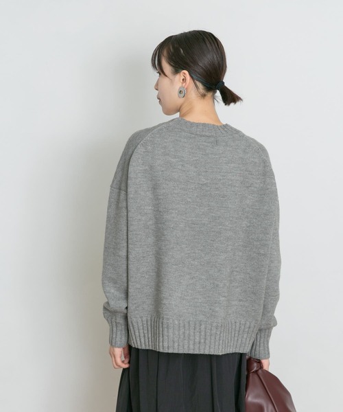 「UR Lab.」 長袖ニット FREE ピンク レディース_画像4