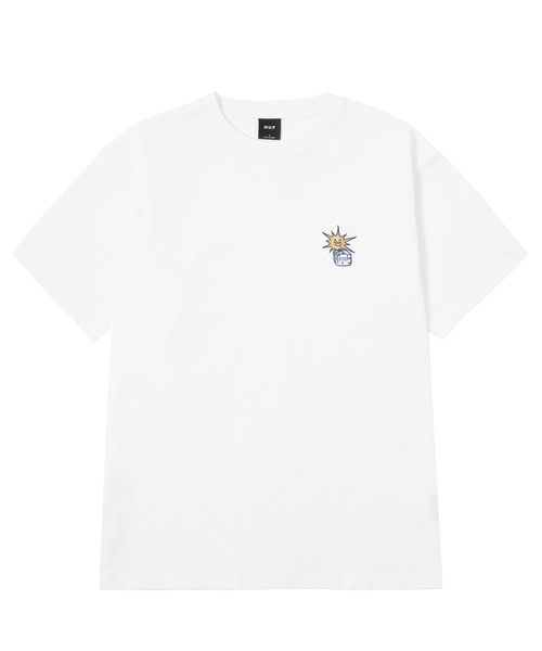 「HUF」 半袖Tシャツ X-LARGE ブラック メンズ_画像2