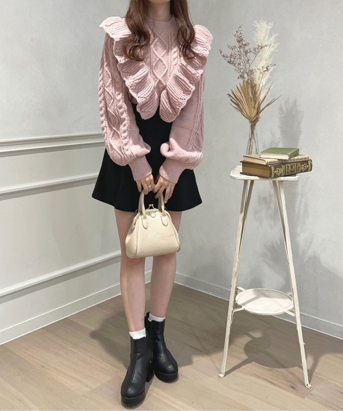 「apres jour」 長袖ニット X-LARGE アイボリー レディース_画像2