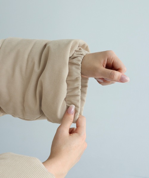 「andme」 「alma design」ブルゾン M ブラウン レディース_画像3