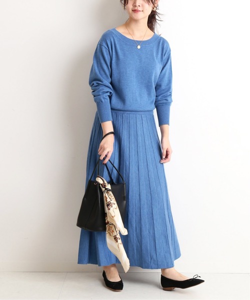 「SLOBE IENA」 ニットワンピース FREE ベージュ レディース_画像7