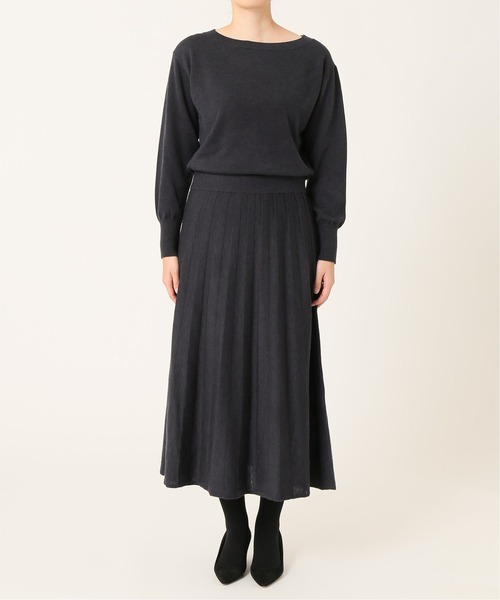 「SLOBE IENA」 ニットワンピース FREE ベージュ レディース_画像9