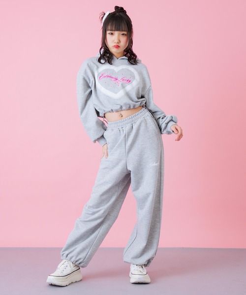 ANAP GiRL（アナップガール） ワイドパンツ パンツ エンジェル羽 ラメ